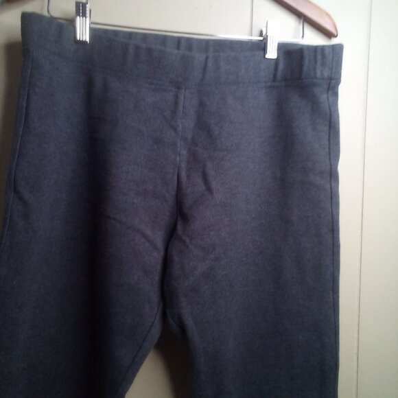 Gap Pants Cropped XL Zip Ponte Legg Lot of 2 Charcoal Gray - Picture 9 of 12